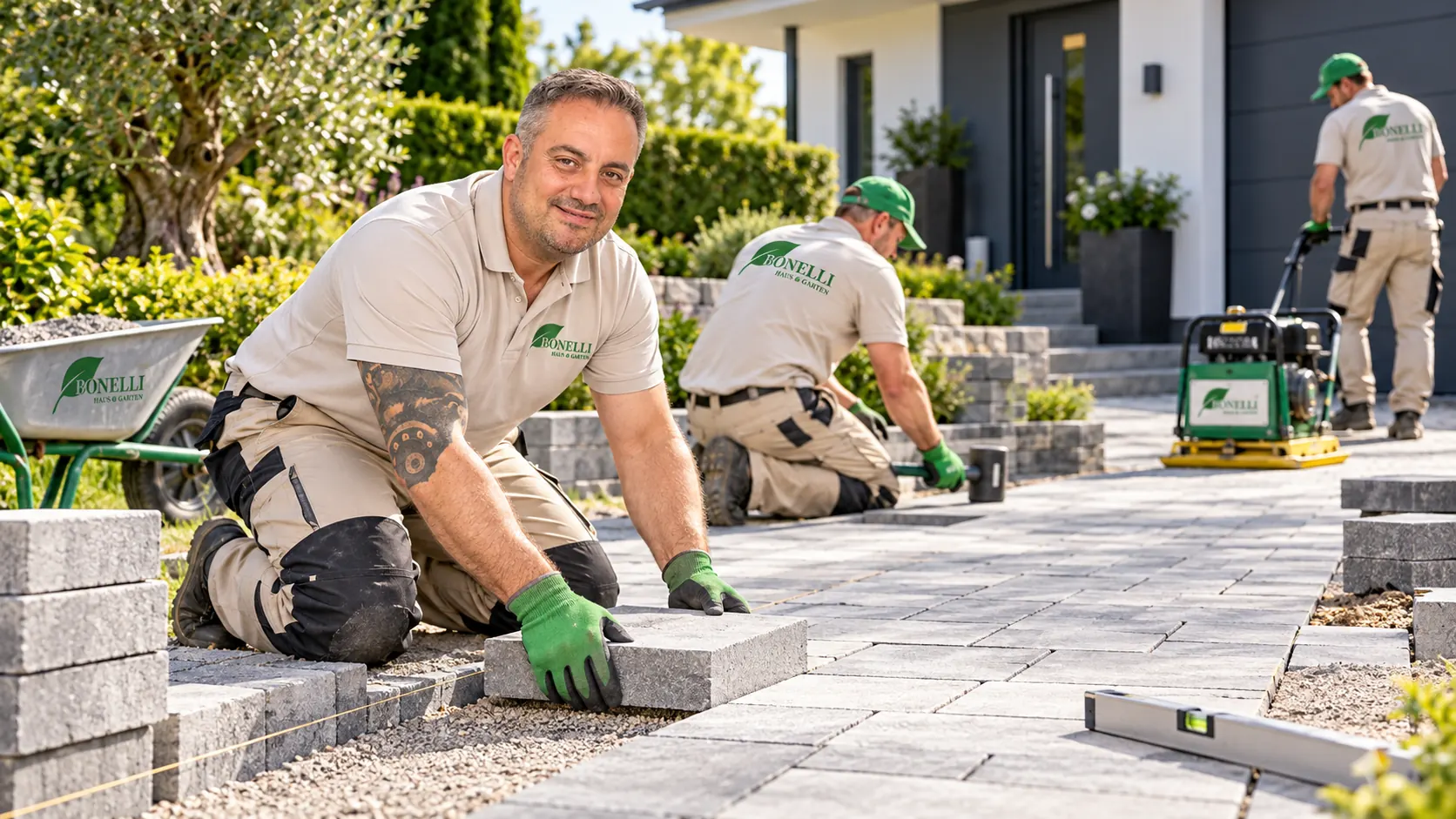Pflasterarbeiten – Bonelli Haus & Garten